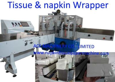 China PLC Control Interfold Pop Up Facial Tissue Packing Machine for sale
