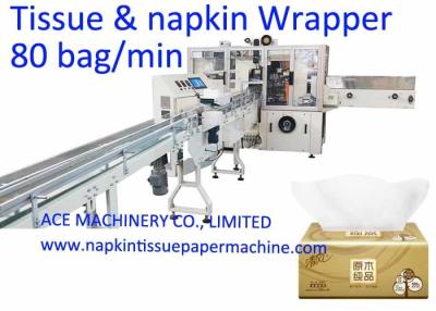 China Automatic Box Drawing Facial Tissue Packing Machine for sale
