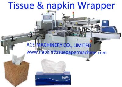China 90 Box / Min Facial Tissue Packing Machine for sale
