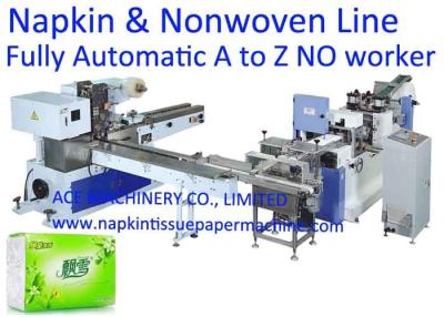 China Steel To Paper Embossing Napkin Paper Making Machine for sale