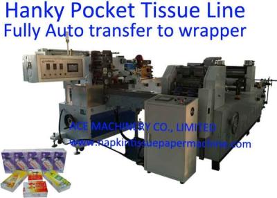 China 100 Bag/Min Fully Automatic Pocket Tissue Machine for sale