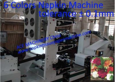 Chine Machine d'impression automatique de papier de soie de soie avec l'impression de 2 couleurs et graver à vendre