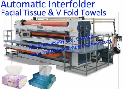China Fully Automatic Facial Tissue Paper Making Machine With Logsaw Machine for sale