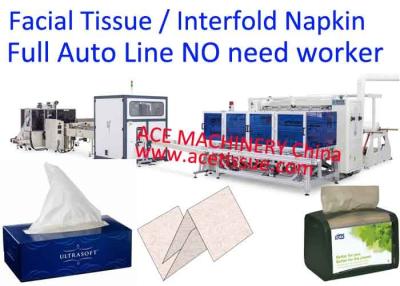 China V Fold Hand Towel Machine With Auto Transfer To Paper Towel Packing Machine for sale