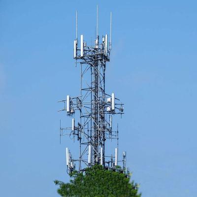 China Torre de acero de la radio del G/M Mircrowave para la antena de la telecomunicación de WIFI de la señal en venta