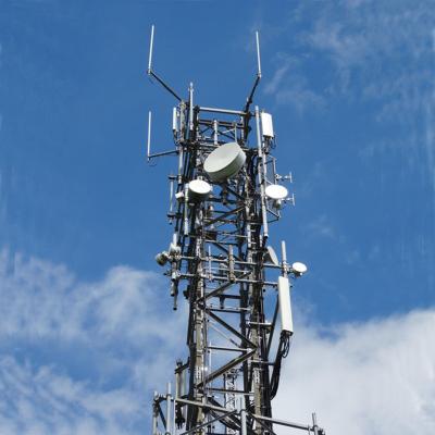 China Telecommunication Cell Phone Self Supporting Tower GSM Microwave Antenna for sale