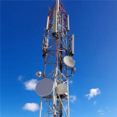 China ODM 45M Microwave Wifi Antenna Tower Galvanized Q235B for sale