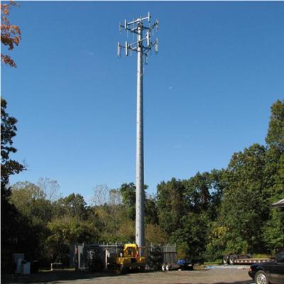 China 18m Stadium High Mast Light Pole Tower with Lifting System for sale