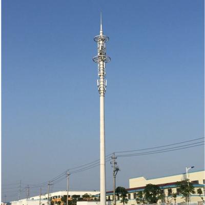 中国 35mの高いマストの移動式タワーは鋼鉄Q355ラジオのマイクロウェーブに電流を通した 販売のため
