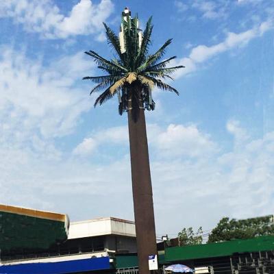 China Q235B or Q345B Artificial Palm Tree Cell Phone Tower Antenna Towers for sale