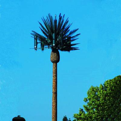 중국 Camouflage Palm Tree Tower Pin Tree Concealment With Galvanized 판매용