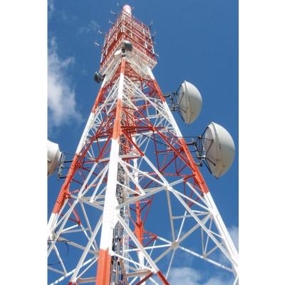 China Multifunctional Antenna Microwave Transmission Steel Tower 20-100M for sale