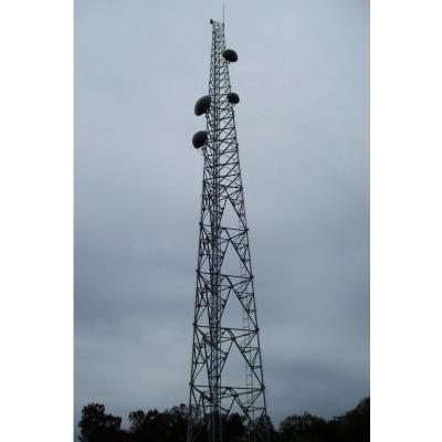 China Free Standing Antenna Telecom Steel Tower Self Supporting Angular OEM ODM for sale