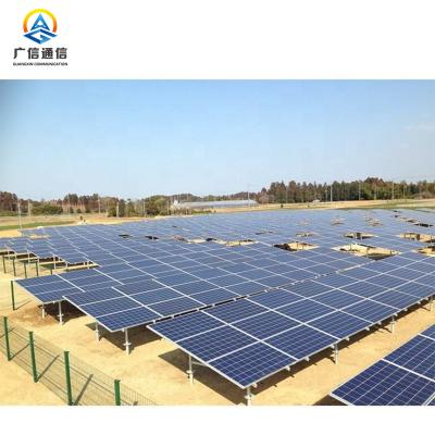 Chine Structure de soutènement faite sur commande de panneau solaire d'auvent pour le parking ouvert de site à vendre