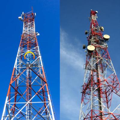 China Microgolfantenne Telecommunicatie Cellulaire toren voor radio-tv-uitzendapparatuur Te koop