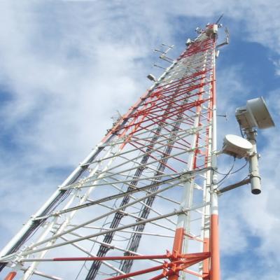 China Steel 5G Mobile Telecom Tower And Lattice Mast 30m-100m for sale