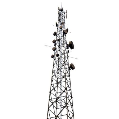 China Customized Self Support Lattice Steel Towers Pylon Radio Or TV Signal Power Transmission Tower zu verkaufen