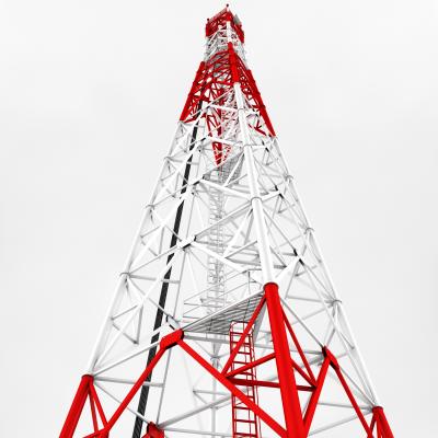 China Sturdy Structure Steel Transmission Tower Custom Height 20-100m Telecom Tower for sale