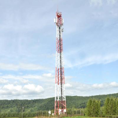 China Hot Dip Galvanization Transmission Steel Tower 20m To 100m Self Supporting Lattice Tower for sale