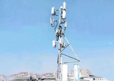 China Iso9001 Self Supporting Tripod Rooftop Cell Tower 15m Tv Transmitter Towers for sale