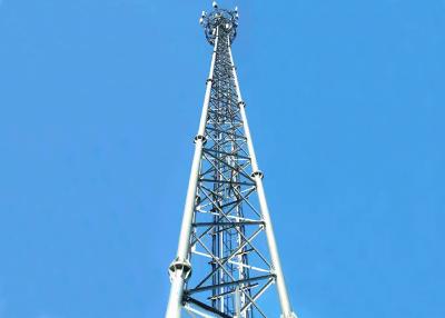 China 3 Legs Galvanized Lattice Transmission Tower Q235 Telecommunications Towers for sale