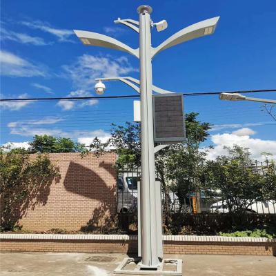 China a rua galvanizada inteligente polo claro Q235 de 12m conduziu o cargo da lâmpada de rua à venda