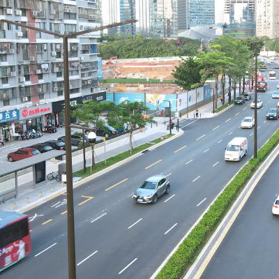 China Galvanisierte Stahlstraßenbeleuchtungs-Posten-45m eingehängte Lichtmaste zu verkaufen