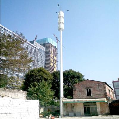 China torre de antena Monopole do mastro 35m alto de 15m para uma comunicação à venda