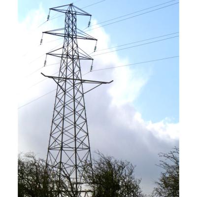 China Galvanized Power Transmission Line Tower Q235 Q345 Self Supporting for sale
