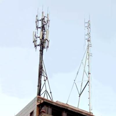 China Aço carbono da torre de antena baixo 400MPa do telhado do tripé de uma comunicação à venda