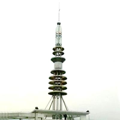 China Torre de antena galvanizada da G/M de uma comunicação da torre Q345 da construção de aço à venda