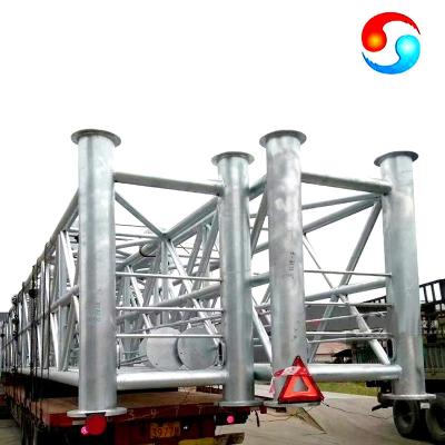 China Traffic Sign 35m Galvanized Steel Structures Tubular steel pipes Material for sale
