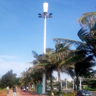 China Automatic Lifting High Mast Light Tower Hot Dip Galvanized Steel Q235B for sale