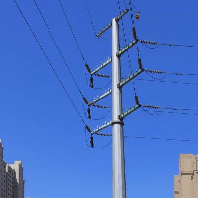 中国 Steel Pipes Electric Power Towers Transmission Line Steel Pole Tower 販売のため