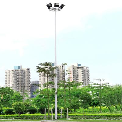 China 45m Q235B Galvanised Street Light Pole For Mounting 10-30 LED Lamps for sale