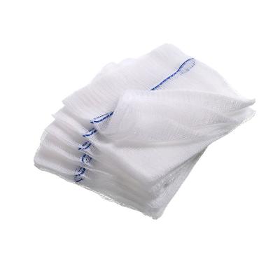 China 10×10cm X-Ray Gauze Cotton Swab 4 Ply Surgical Gauze Pad 100% Cotton for sale