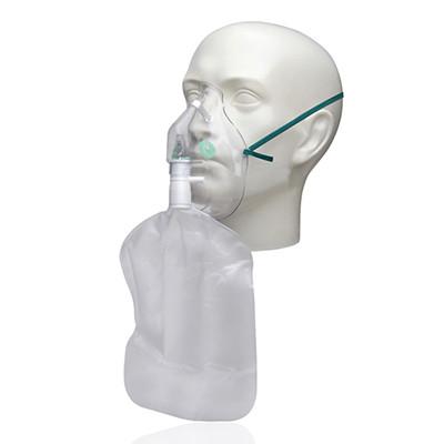 Cina Di alta concentrazione della maschera di ossigeno medica della maschera maschera di ossigeno non-Rebreather di Rebreathing non con la borsa del bacino idrico in vendita