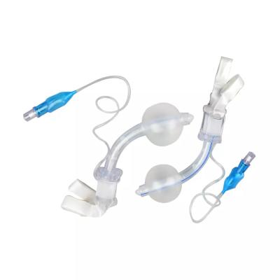 China Disposable 5.0-10.0mm Cuffed Tracheostomy Tube Cannula With Cuff for sale