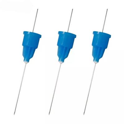 China Wegwerf-zahnmedizinische zahnmedizinische Verbrauchsmaterial-zahnmedizinisches Nadelspitzen der Nadel-27G zu verkaufen