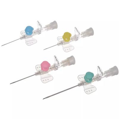 China Disposable IV Cannula Intravenous Catheter With Injection Port 18G 20G 22G 24G for sale