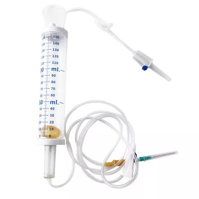 China Medical Infusion Transfusion Set Disposable Micro Dropper Iv Burette Infusion Set for sale