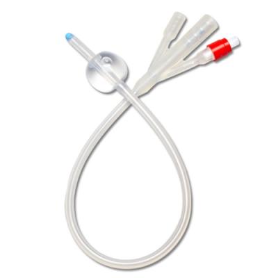 China 100% de medische Silicone Met een laag bedekte Catheter Beschikbare 2/3-manier Standaard Urethrale Catheter van Foley Te koop