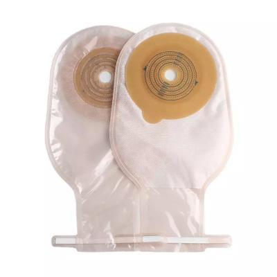 China One-Piece Disposable Ostomy Bag Infiltration-Proof Film One Body Colostomy Bag for sale