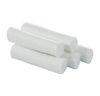 中国 外科使用ガーゼの綿棒の生殖不能の歯科医学は綿ロールスロイスを吸収する 販売のため