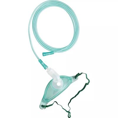 China Medical Grade PVC Tracheostomy Oxygen Mask Hostipal Disposable Oxygen Mask for sale