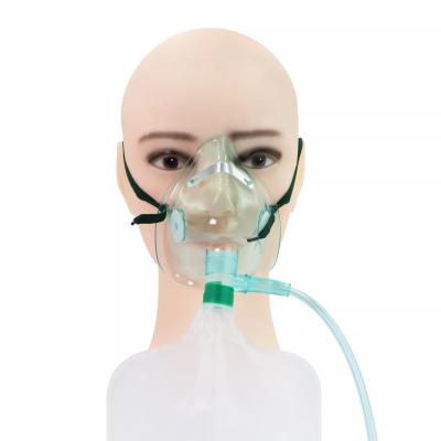 中国 使い捨て可能な非Rebreatherのベンチュリ管の酸素マスクの高い濃度OEM 販売のため