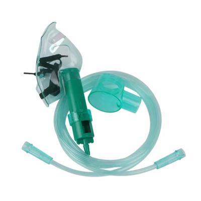 China Medical Venturi Oxygen Mask With Different Color Diffuser For Curing Pneumonia for sale