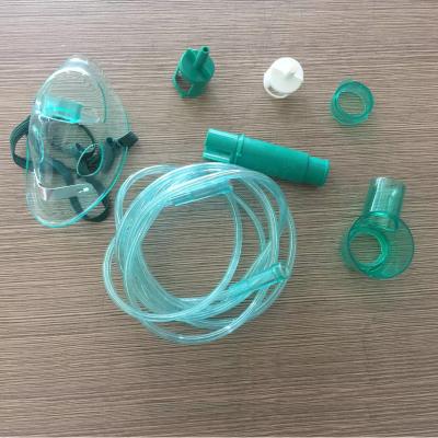 中国 酸素の管が付いている幼児使い捨て可能なベンチュリ管の酸素マスク 販売のため