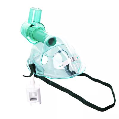 China PVC White Color Venturi Oxygen Mask Durable Using Multi Vent Mask Medical for sale