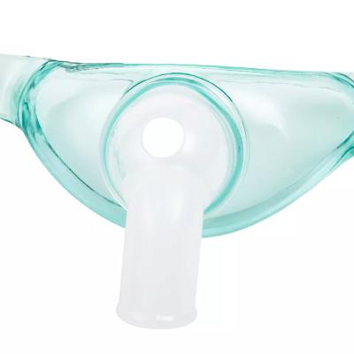 China PVC Portable Oxygen Mask Tracheostomy Oxygen Mask With 2.1m Tubing for sale